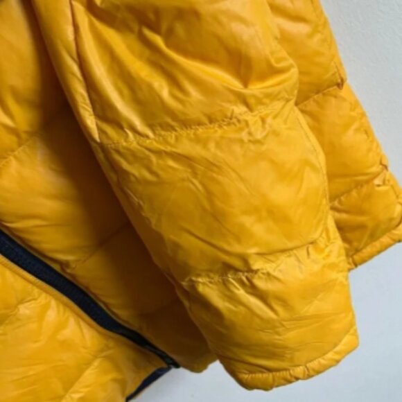 TOMMY HILFIGER Men's Quilted Color Block Hooded Puffer Jacket - Size L - Picture 6 of 11